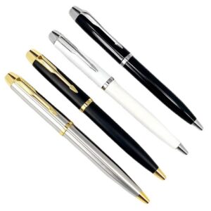 Customizable Metal Ballpoint Pen with Engraved Twist Action Personalized for Promotional Gifts